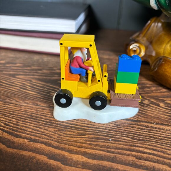 Department 56 Accessories Brick Lift, North Pole Sleigh, School Sleigh Express - Picture 11 of 12